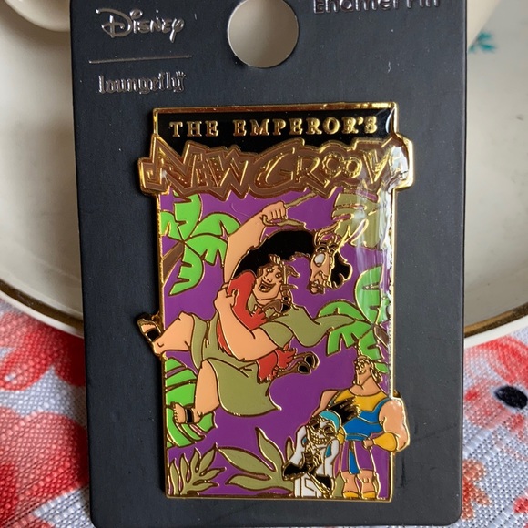 Disney Accessories - Disney The Emperor’s New Groove Poster Pin